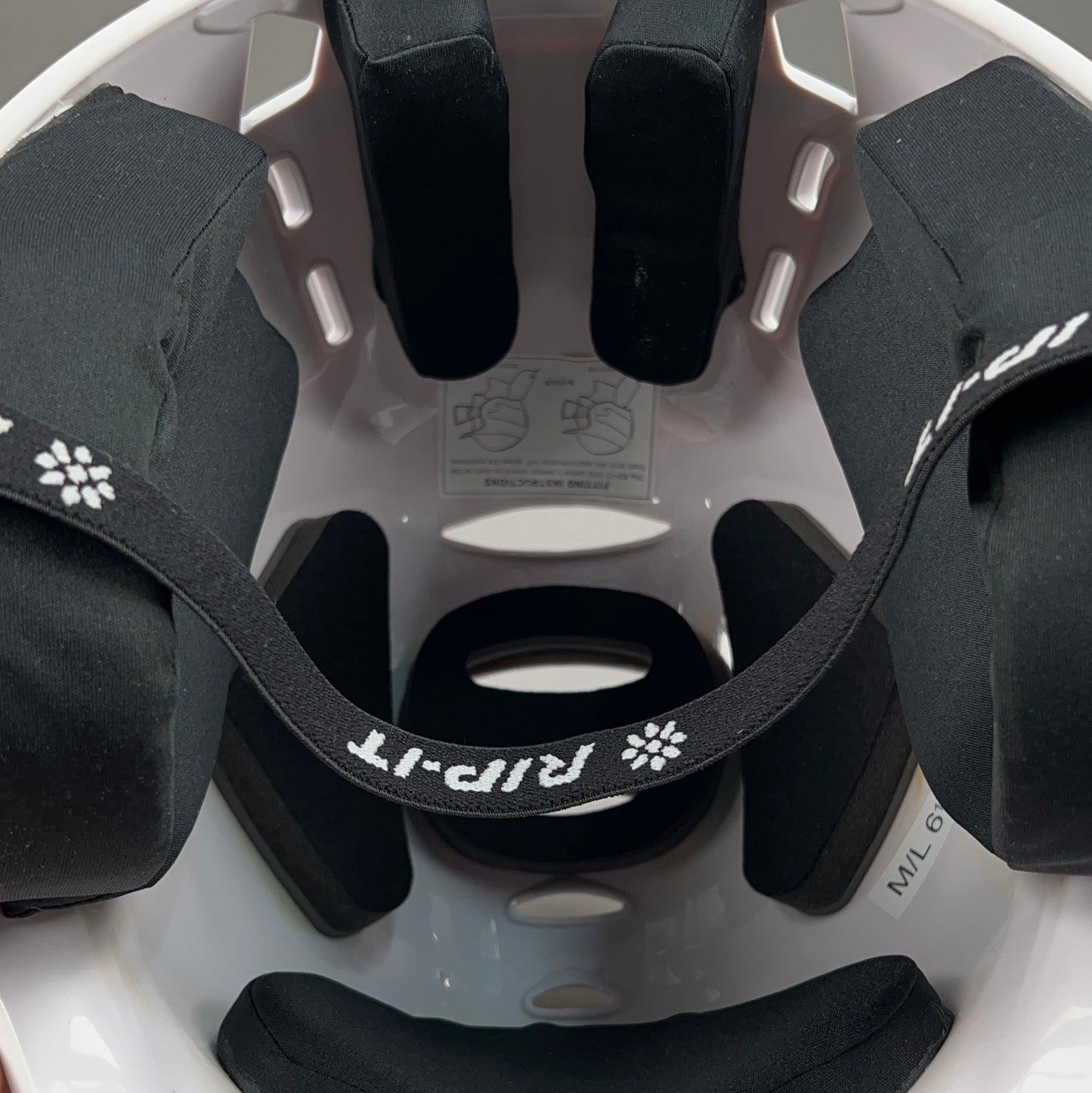 Rip-It Vision Pro M/L Adjustable 6 1/2" to 7 3/8" Junior Softball Batting Helmet