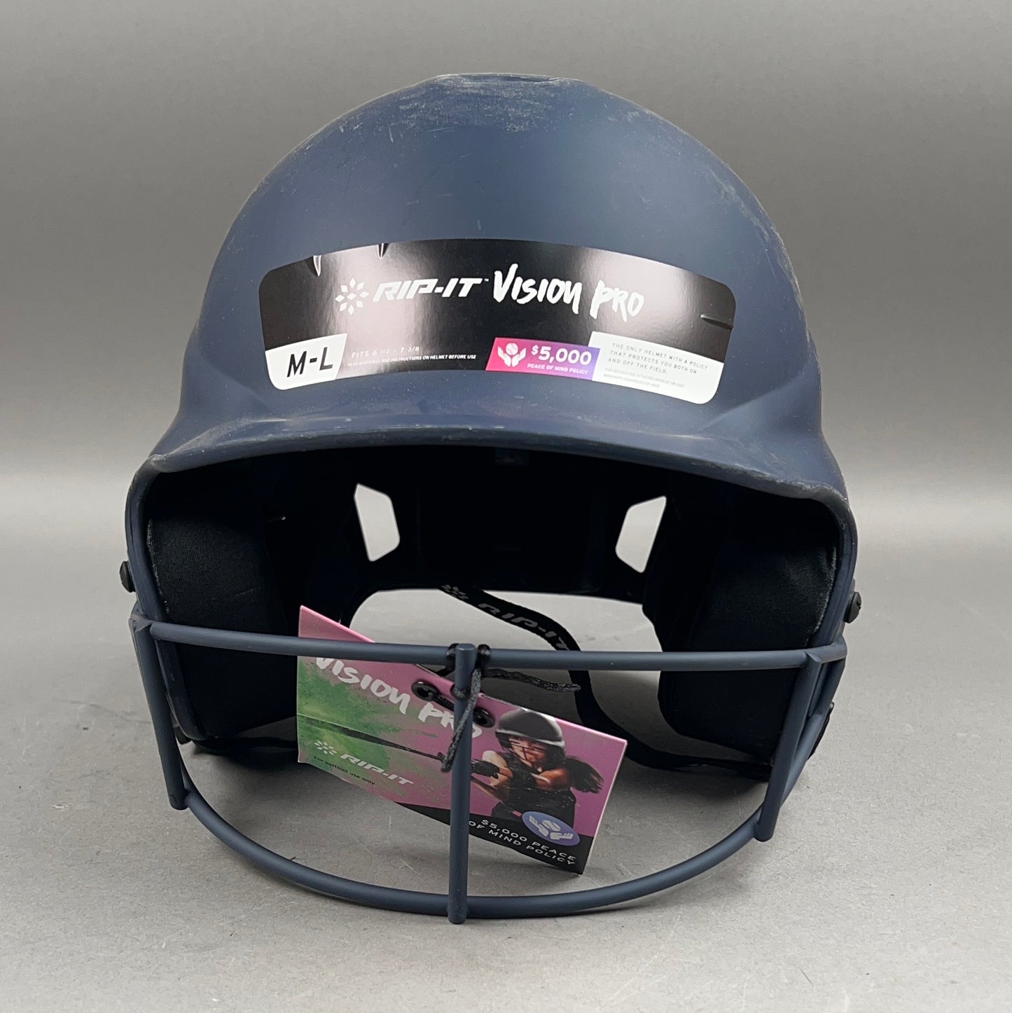 Rip-It Vision Pro M/L 6 1/2" to 7 3/8" Junior Softball Batting Helmet