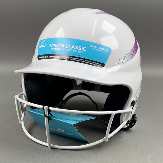 Rip-It Vision Classic S/M 6" to 6 7/8" Youth Softball Batting Helmet
