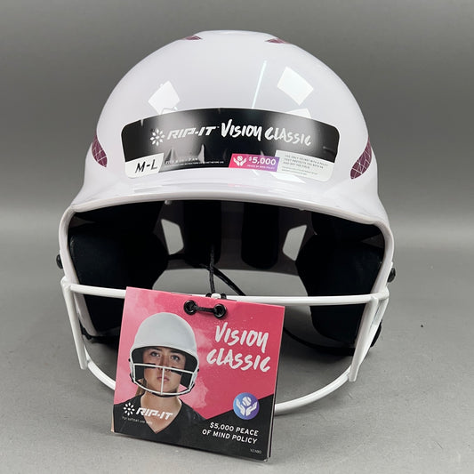 Rip-It Vision Classic M/L 6 1/2" to 7 3/8" Senior Softball Batting Helmet