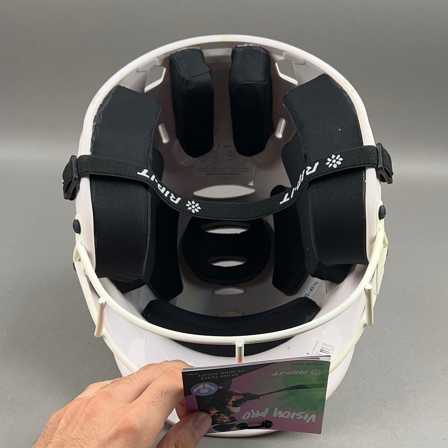 Rip-It Vision Pro S/M 6" to 6 7/8" Junior Softball Batting Helmet