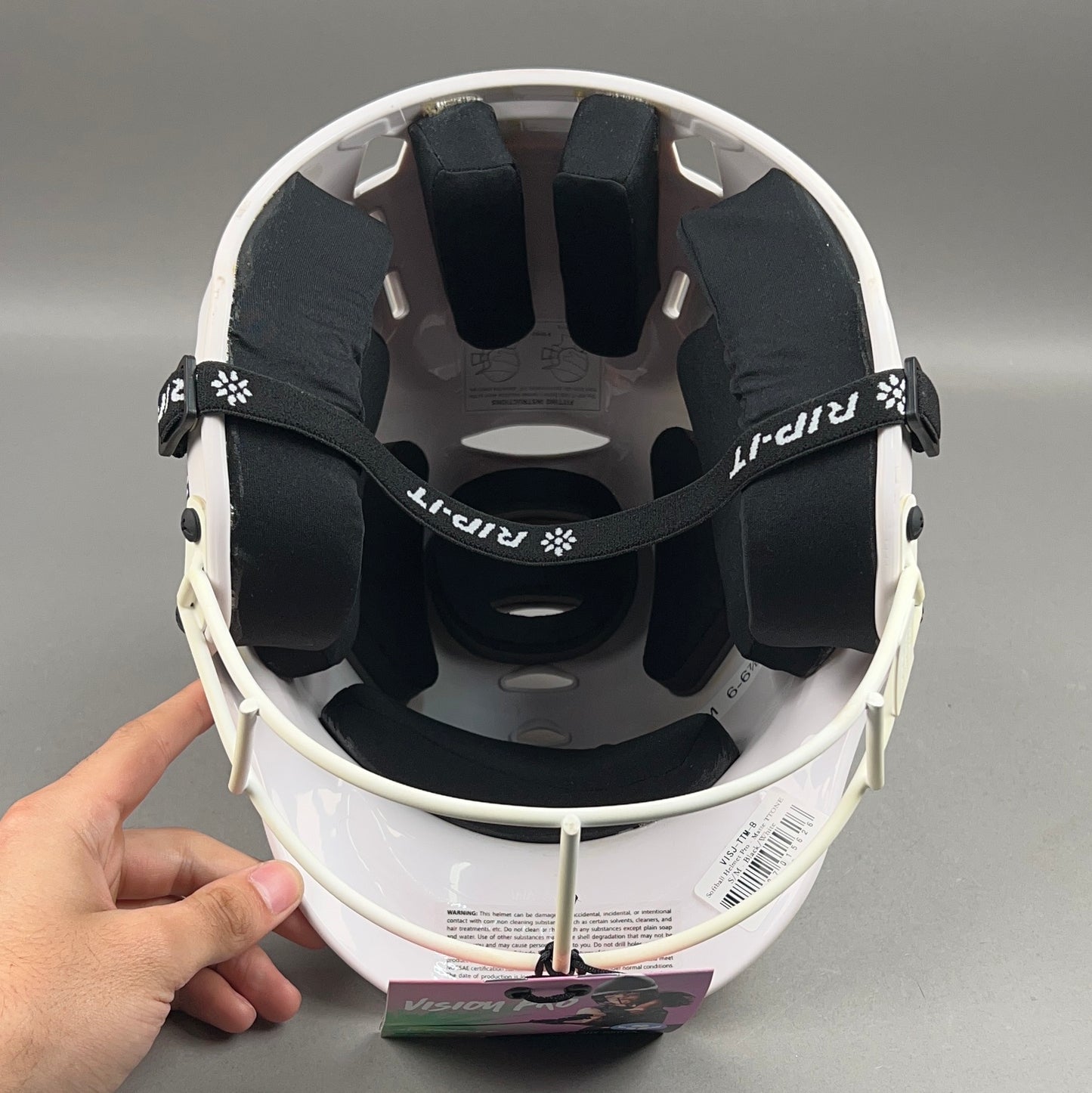 Rip-It Vision Pro S/M 6" to 6 7/8" Youth Softball Batting Helmet
