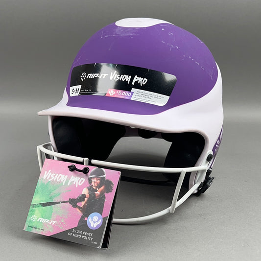 Rip-It Vision Pro S/M 6" to 6 7/8" Junior Softball Batting Helmet