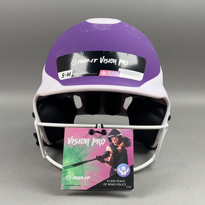 Rip-It Vision Pro S/M 6" to 6 7/8" Junior Softball Batting Helmet