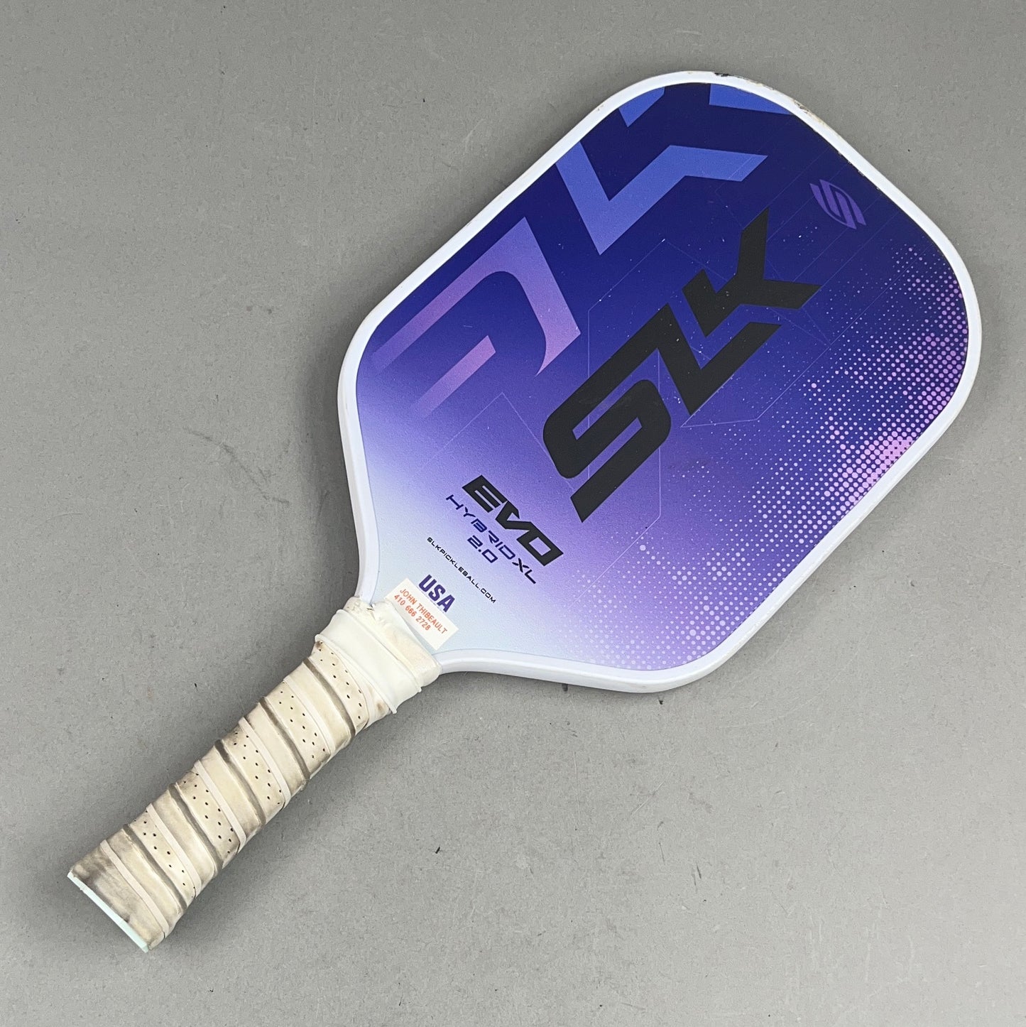Selkirk SLK Evo Hybrid XL 2.0 Pickleball Paddle 4 1/4" 8 oz.