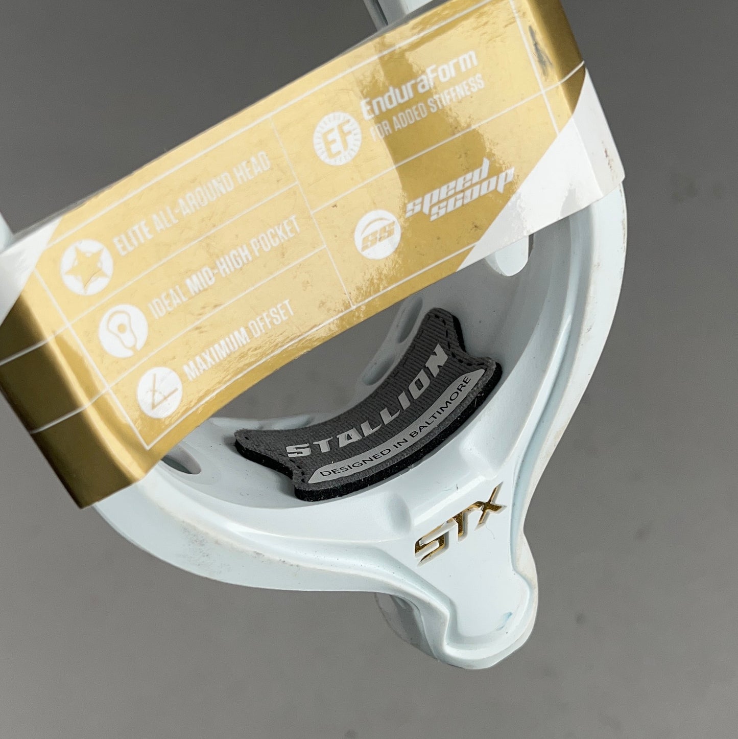STX Stallion 900 Attack/Mid Unstrung Lacrosse Head