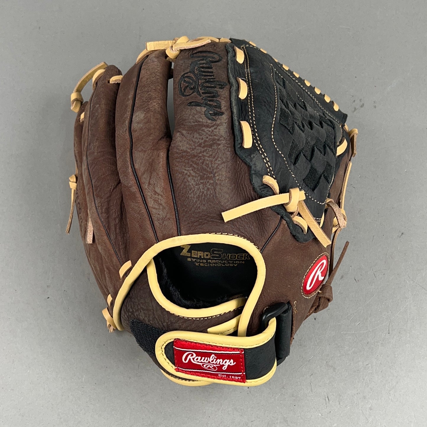 Rawlings RBG36BC 12.5" Right Hand Thrower Baseball Glove