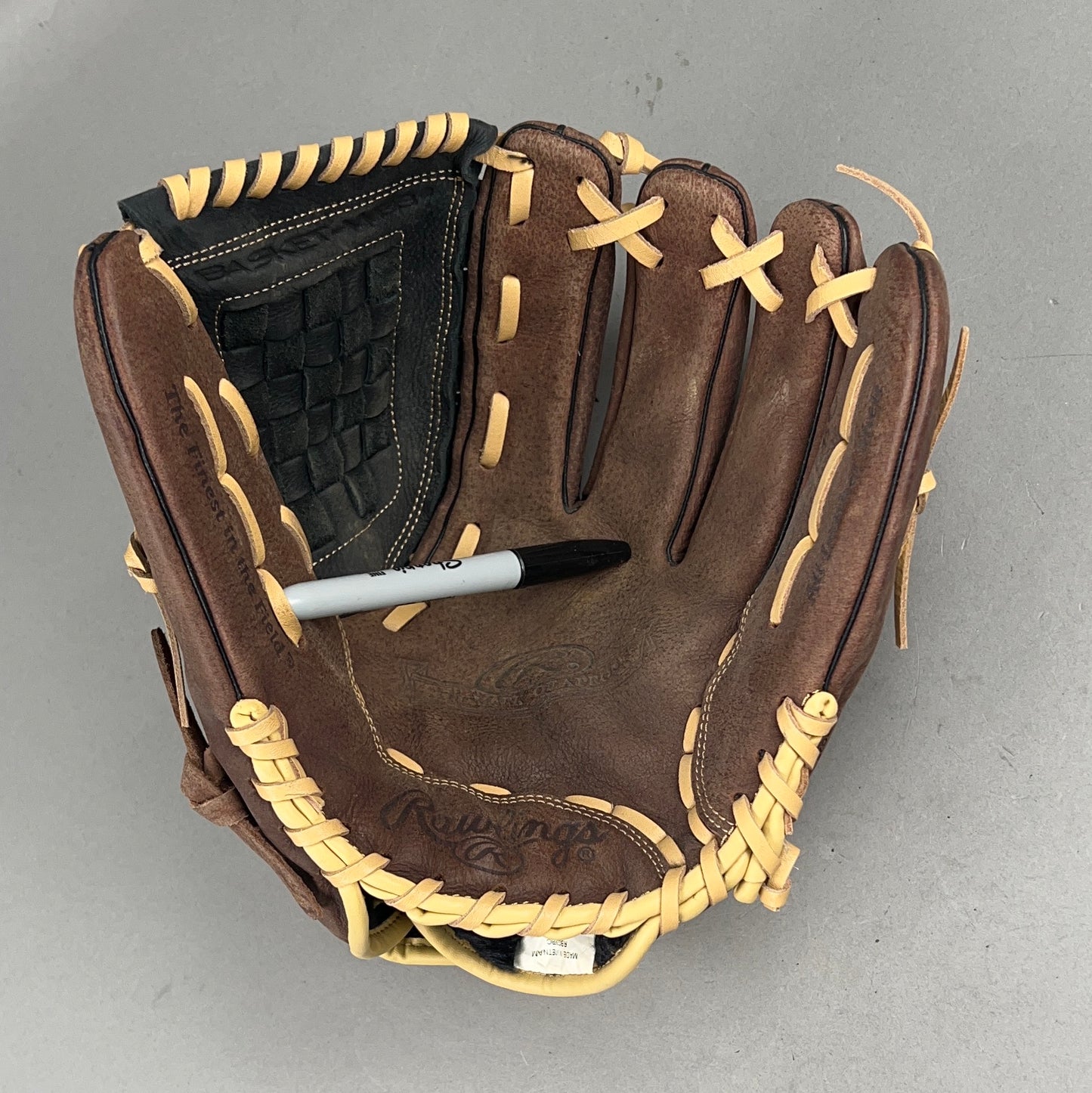 Rawlings RBG36BC 12.5" Right Hand Thrower Baseball Glove