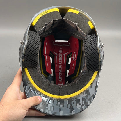 Under Armour UABH2-110 OSFM Adjustable 5 7/8" to 6 3/4" Youth Baseball Batting Helmet