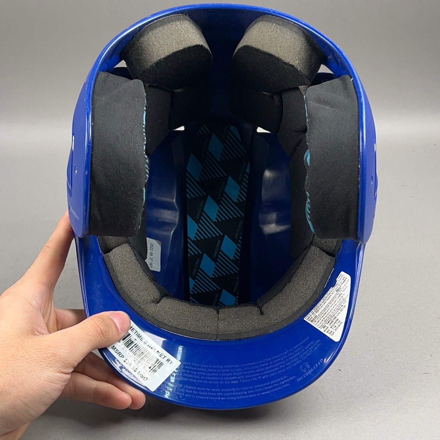 Easton Gametime II 7 1/8" to 7 3/4" Senior Baseball Batting Helmet