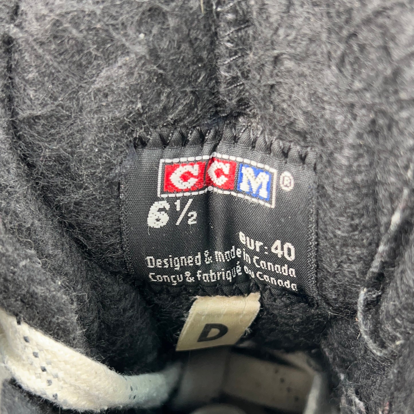 CCM Externo E 60 Size 6.5 Vintage Intermediate Hockey Skates
