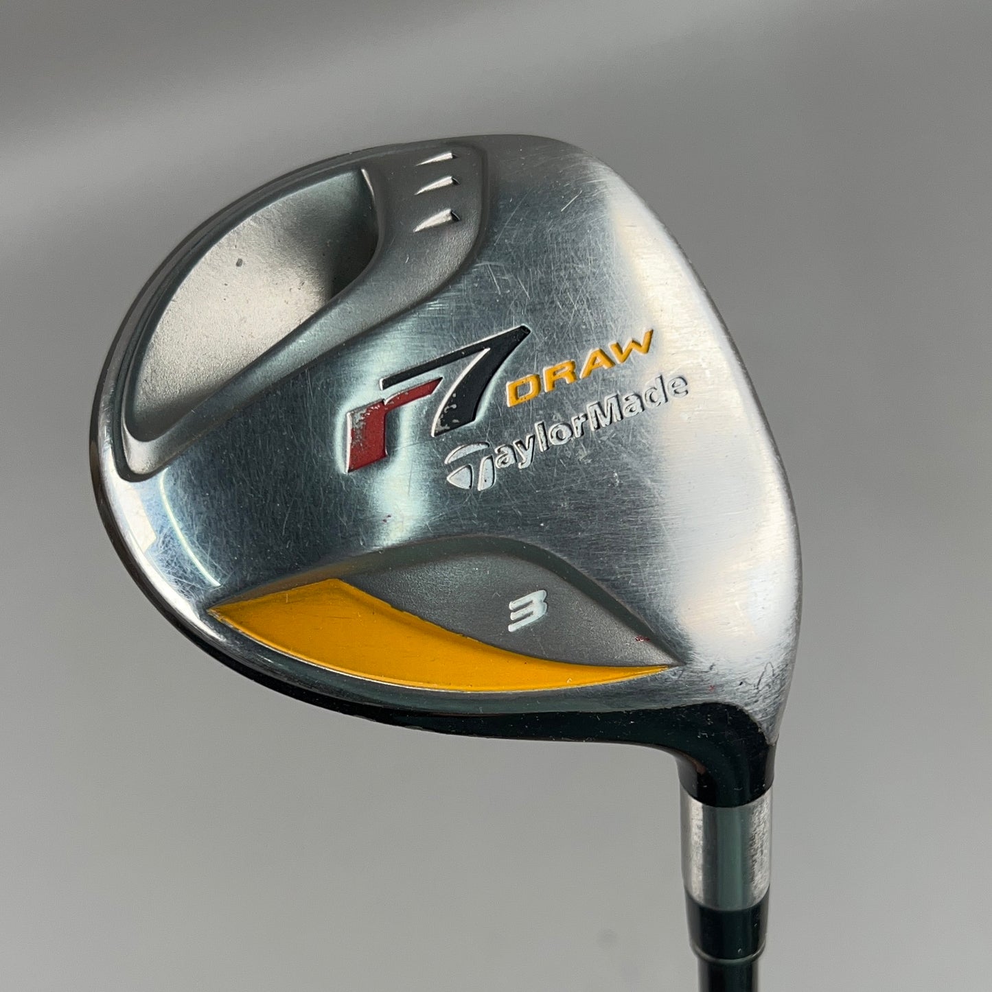Taylormade r7 Draw Right-Handed 3-Wood Stiff Flex Shaft