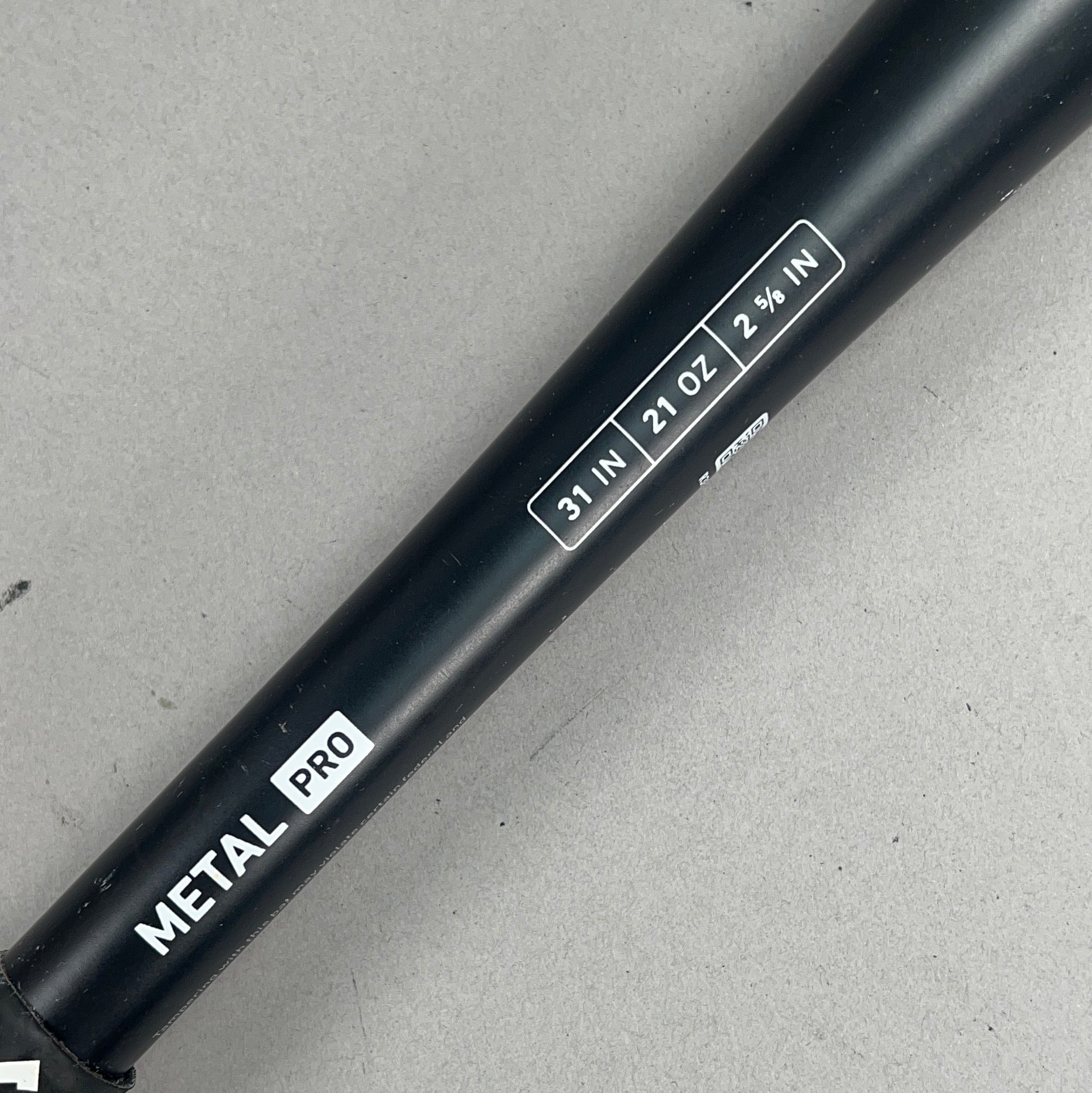 StringKing Metal Pro 31/21 (-10) USSSA Baseball Bat — view 3