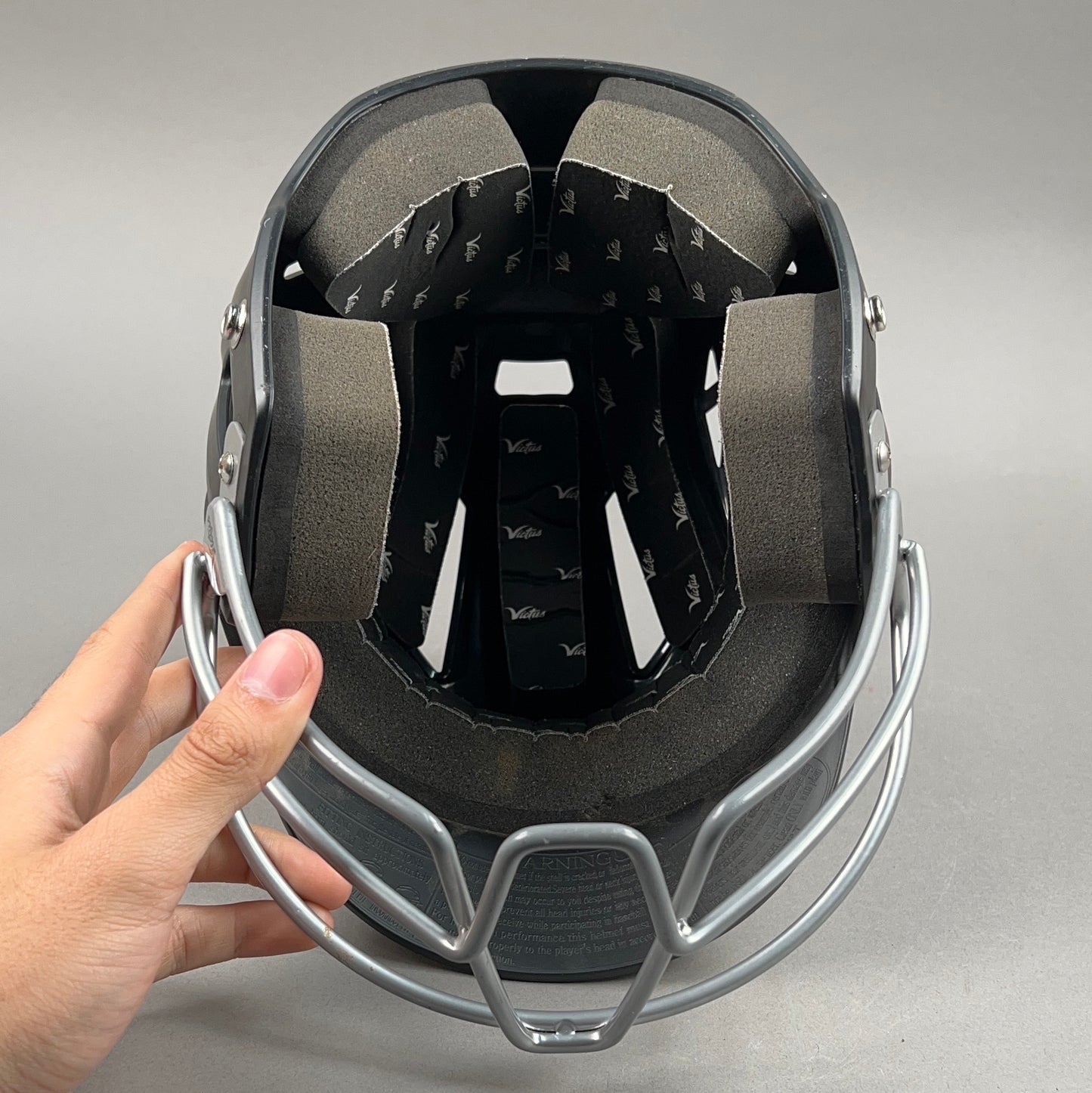 Victus BHVGS1A 6" to 6 5/8" Youth Softball Batting Helmet