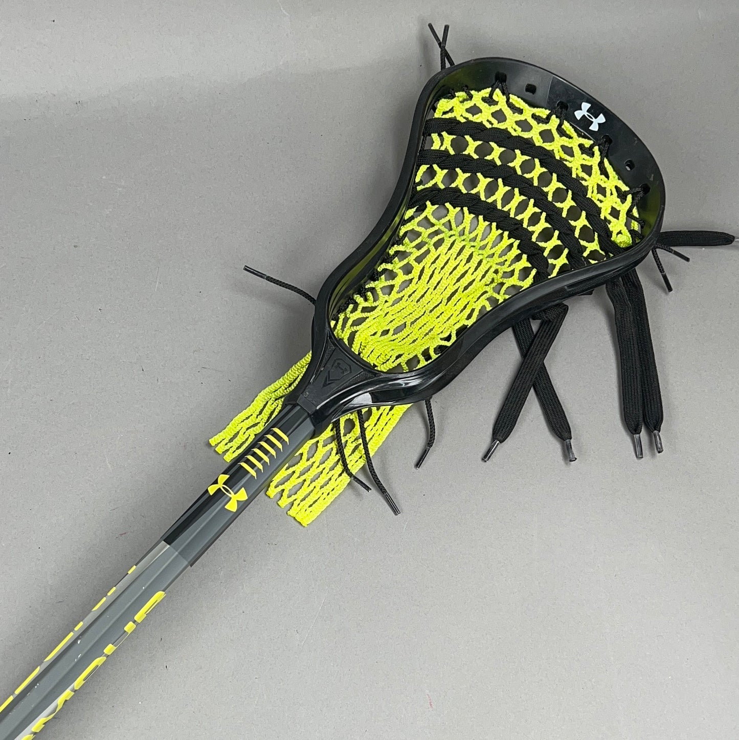 Under Armour Strategy Attack/Mid Lacrosse Head w/ 30" Strategy 7000 Alloy