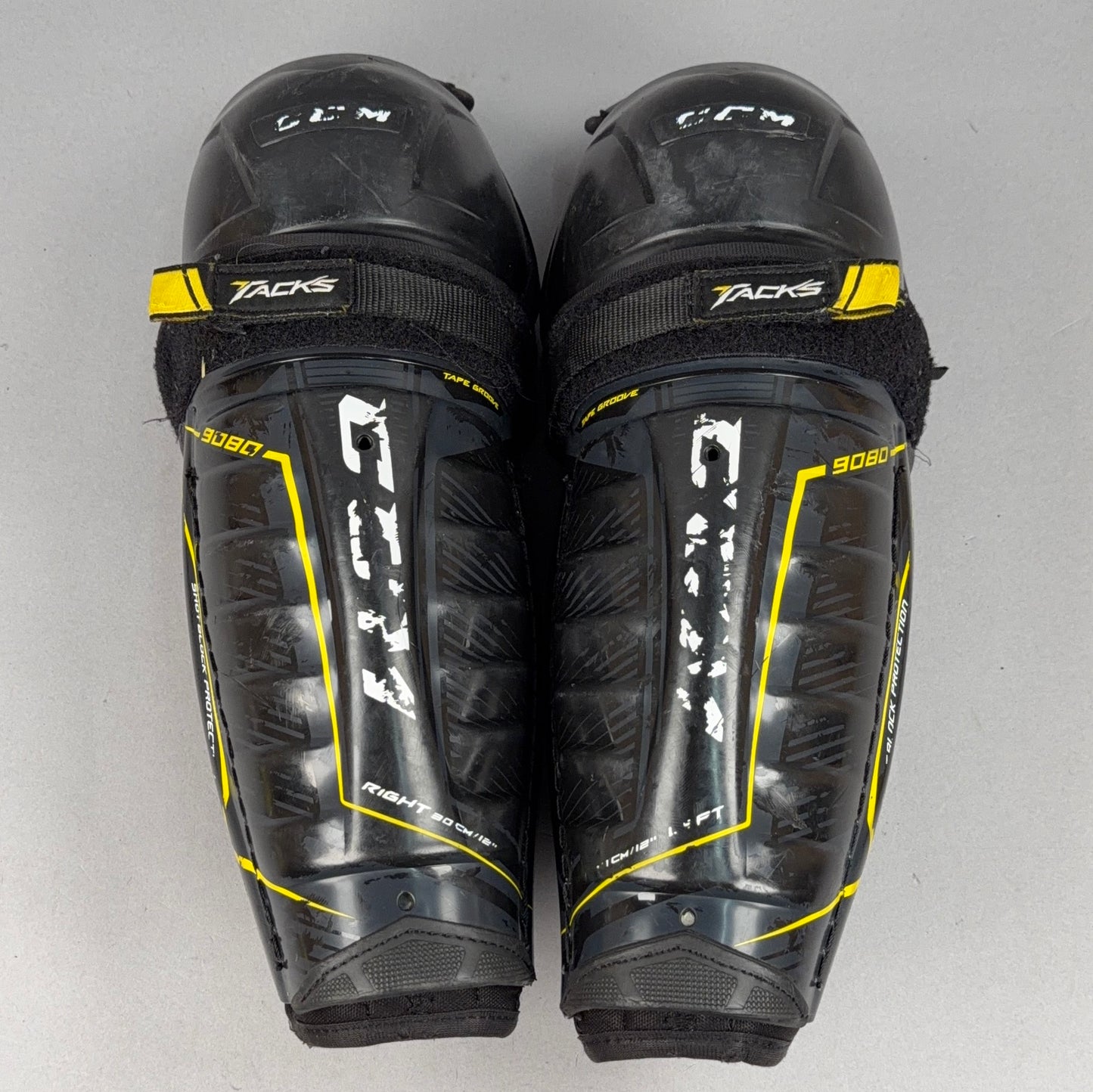 CCM Tacks 9080 Junior 12" Hockey Shin Guards