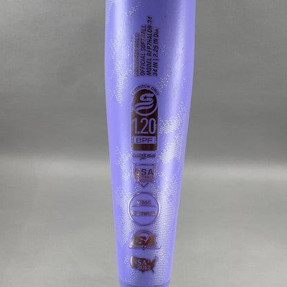 Rawlings Halo 34/25 (-9) ASA / NSA / USSSA Softball Bat
