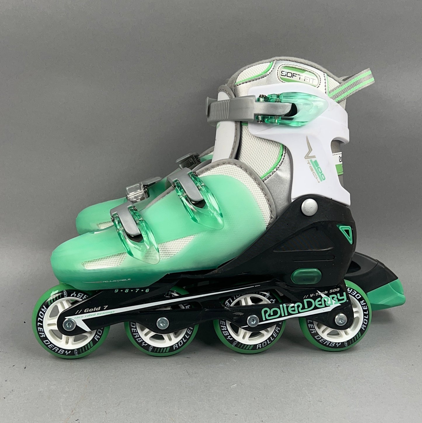 Roller Derby V-Tech 500 Size 6-9 Adjustable Inline Skates