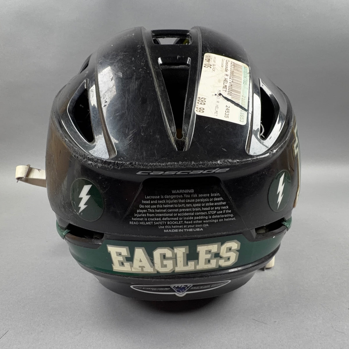 Cascade R OSFM Adjustable 21.5" to 24" Senior Lacrosse Helmet
