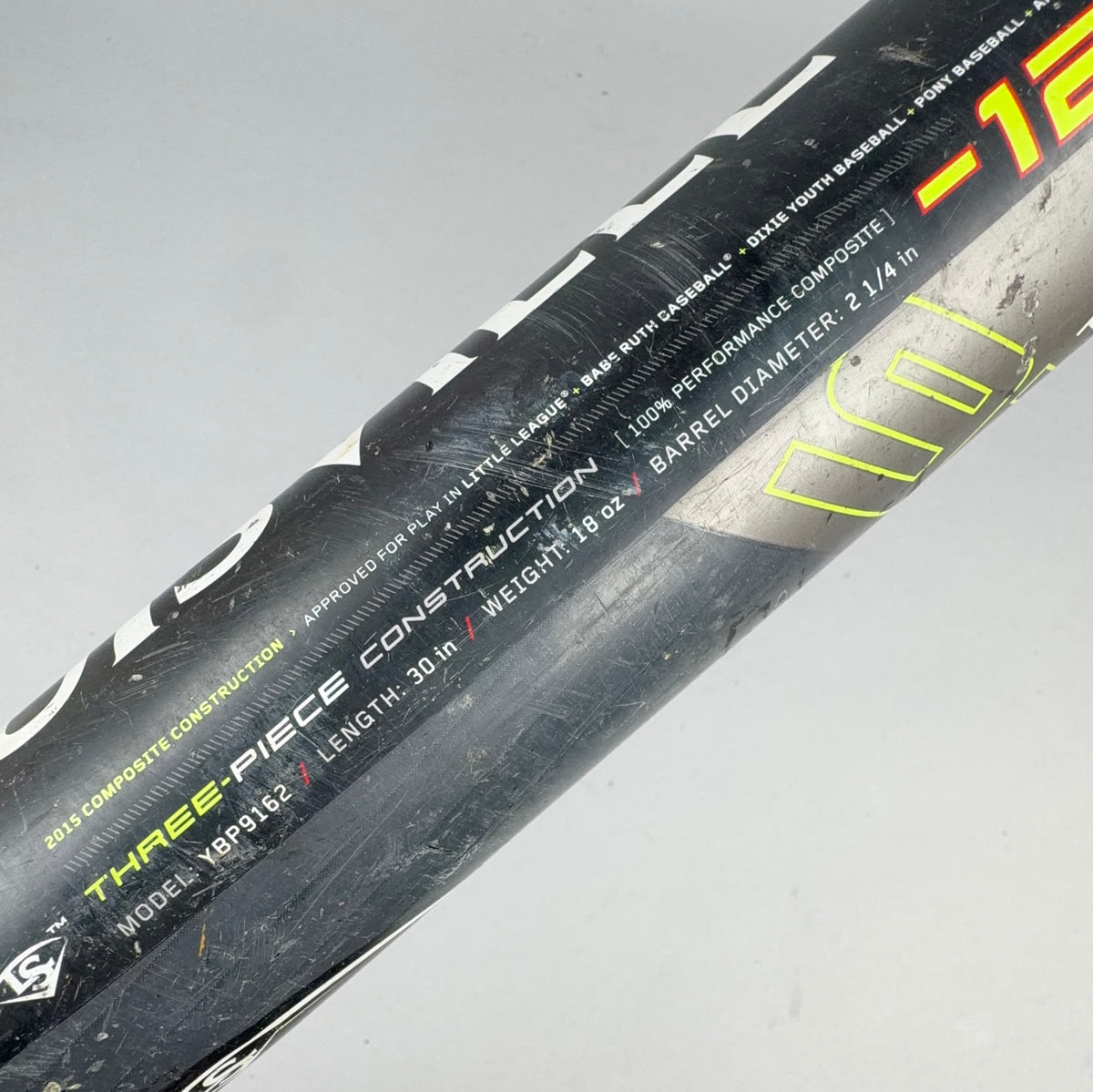 Louisville Slugger Prime 916 30/18 (-12) USSSA Baseball Bat
