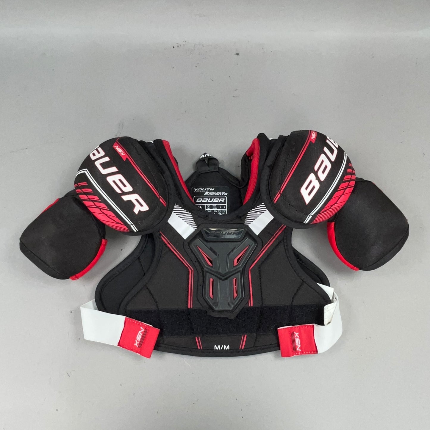 Bauer NSX Youth Medium Hockey Shoulder Pads