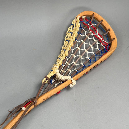 Vintage Patterson Tuscarora Nation 44" Wooden Lacrosse Stick