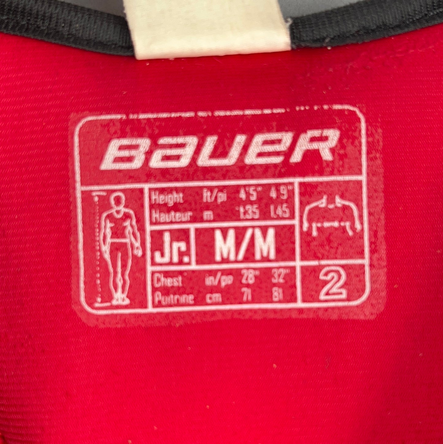 Bauer X60 Junior Medium Hockey Shoulder Pads