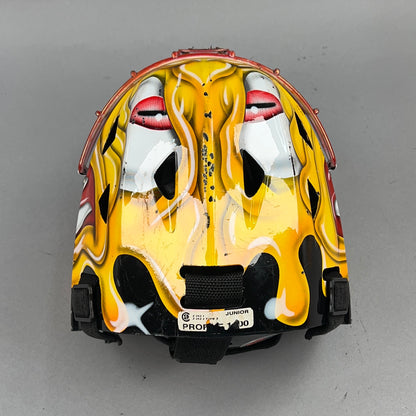 Itech Profile 1000 OSFM Adjustable Junior Vintage Hockey Goalie Helmet