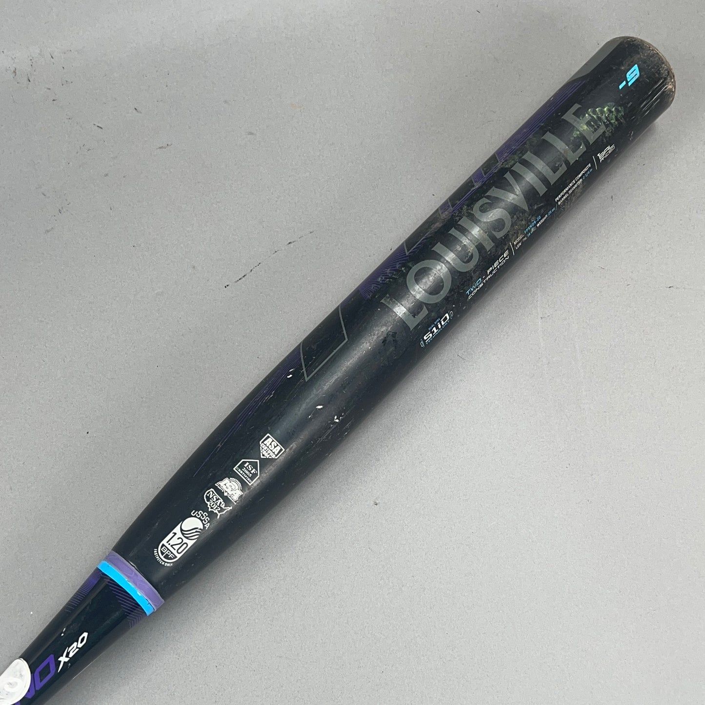 Louisville Slugger Xeno X20 34/25 (-9) ASA / NSA / USSSA Softball Bat