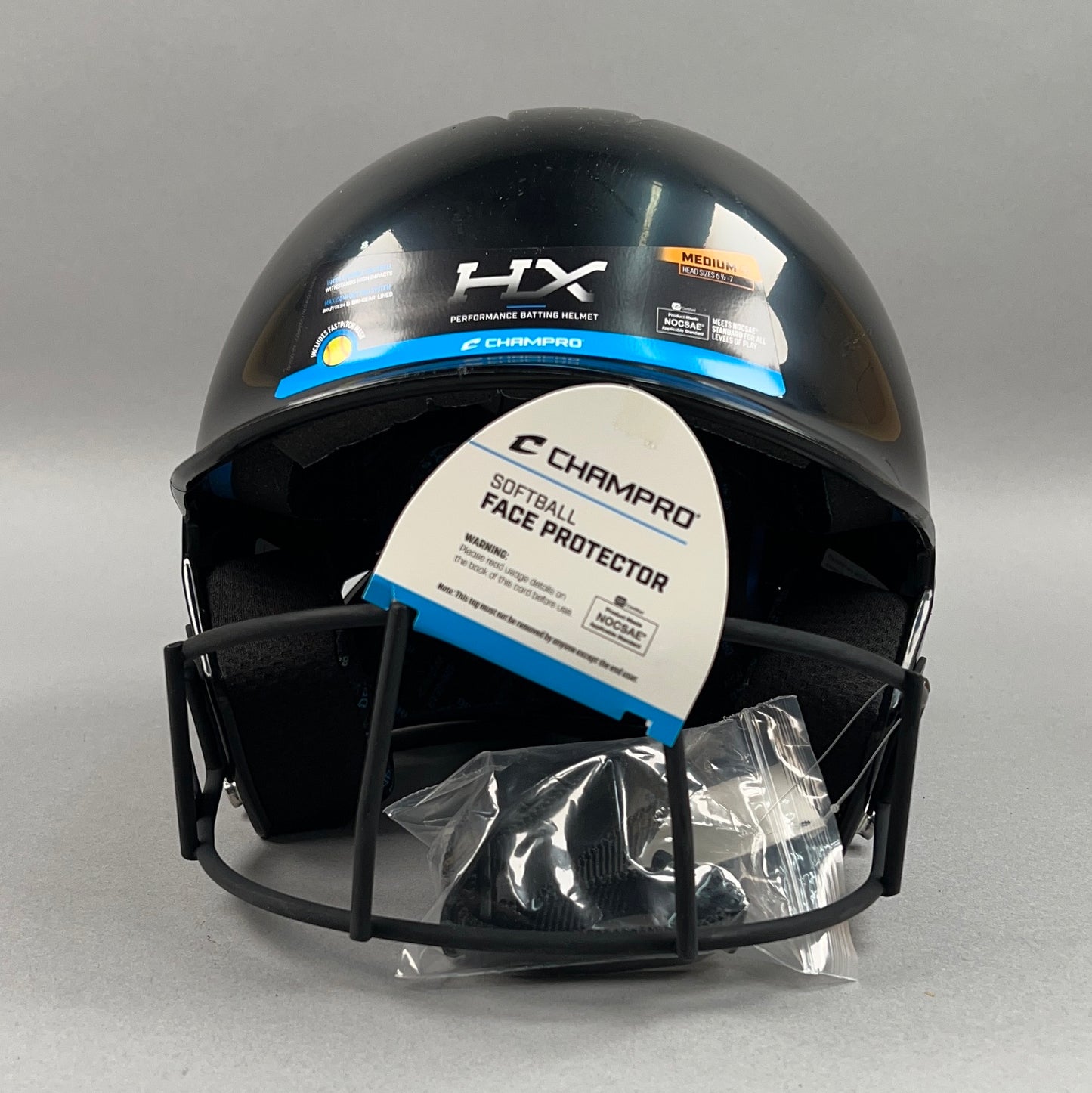 Champro HXJ Medium 6 1/2" to 7" Junior Softball Batting Helmet