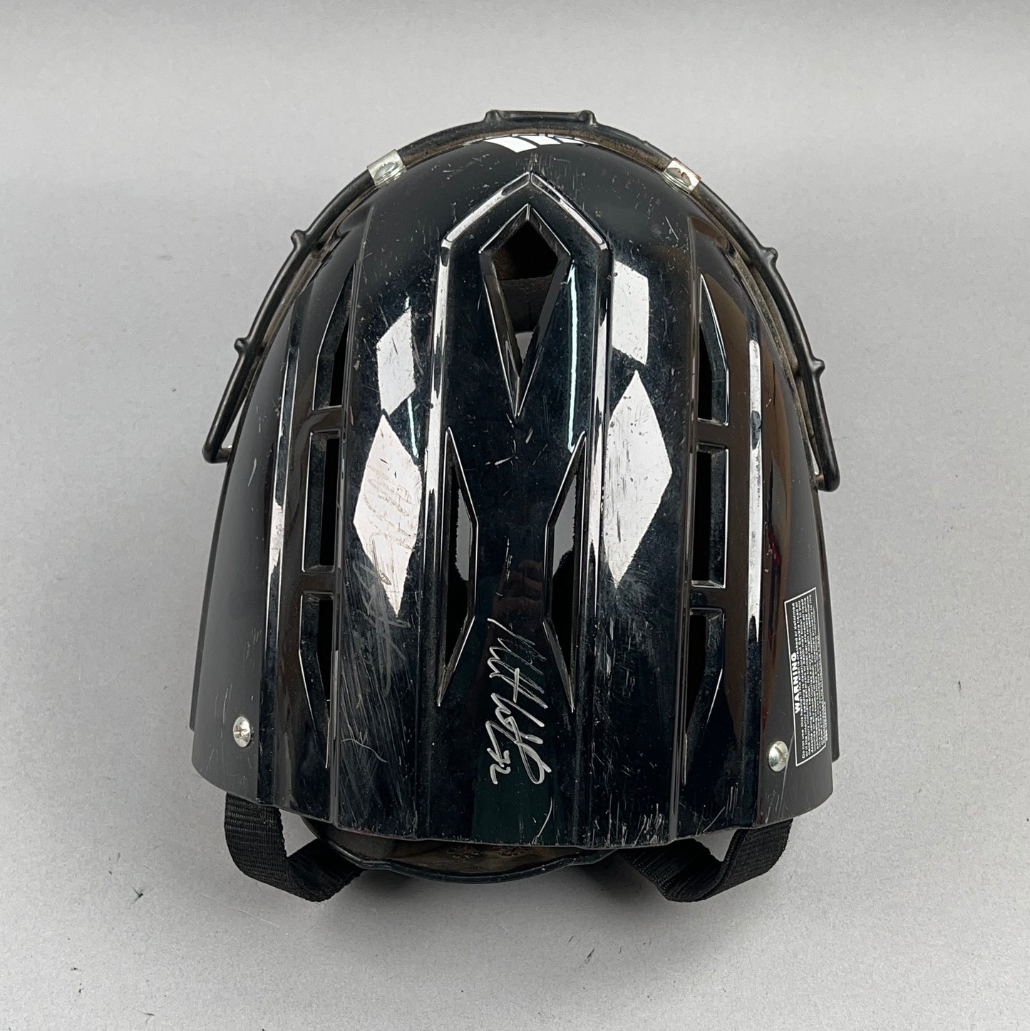 Adidas Matt Weiters Signed Phenom Clima Lite OSFM Adjustable 7" to 7 3/4" Senior Catchers Helmet