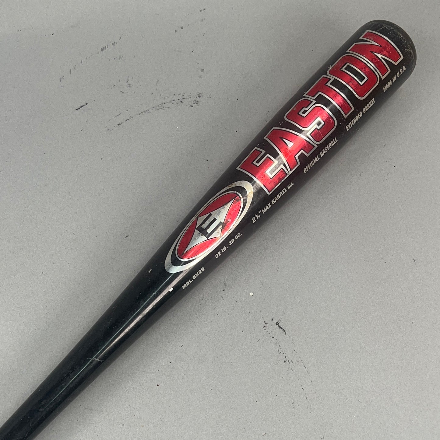 Vintage Easton Black Magic Extended Barrel 32/29 (-3) BESR Baseball Bat