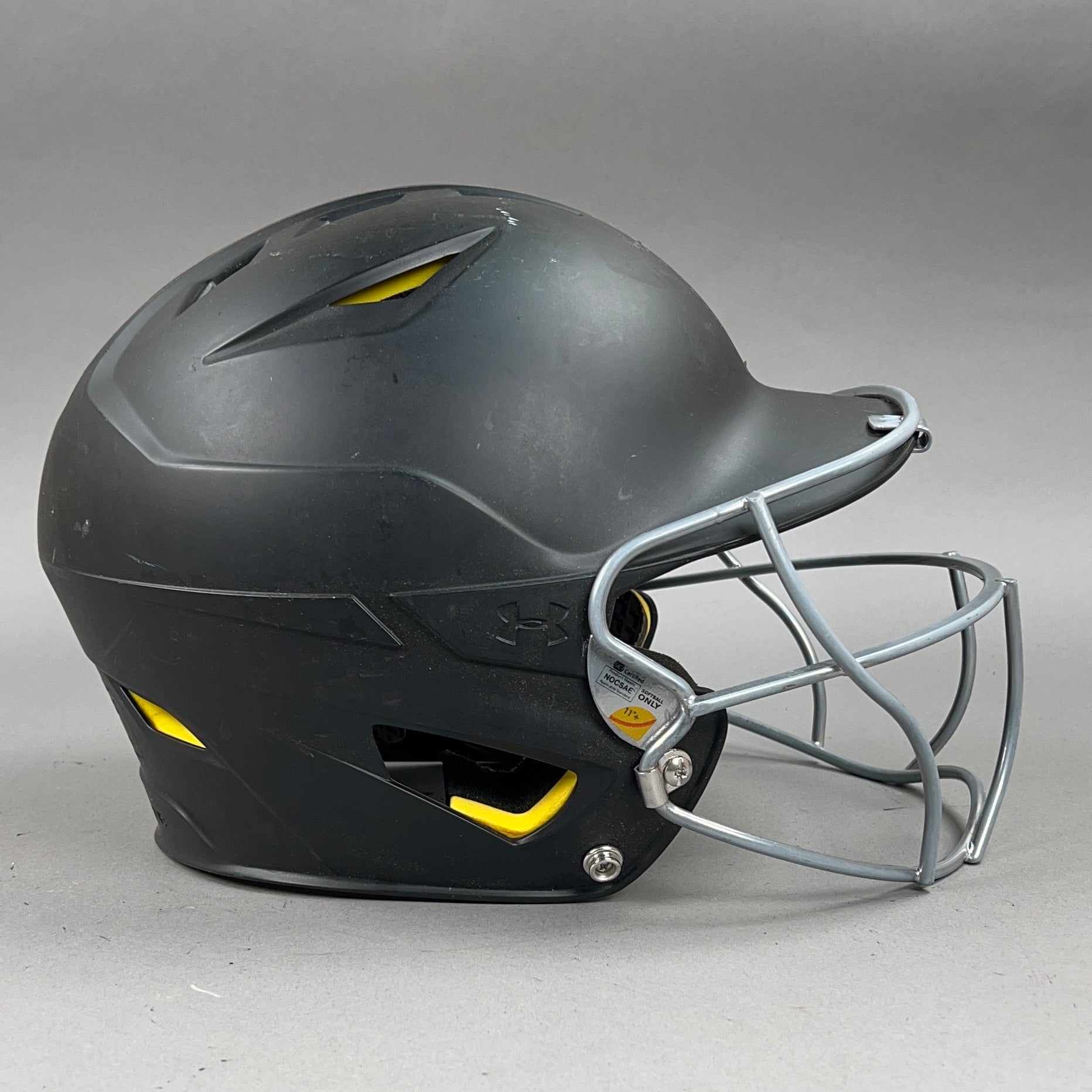 Under Armour UABH2-100 6 1/2" to 7 1/2" Senior Softball Batting Helmet — view 4