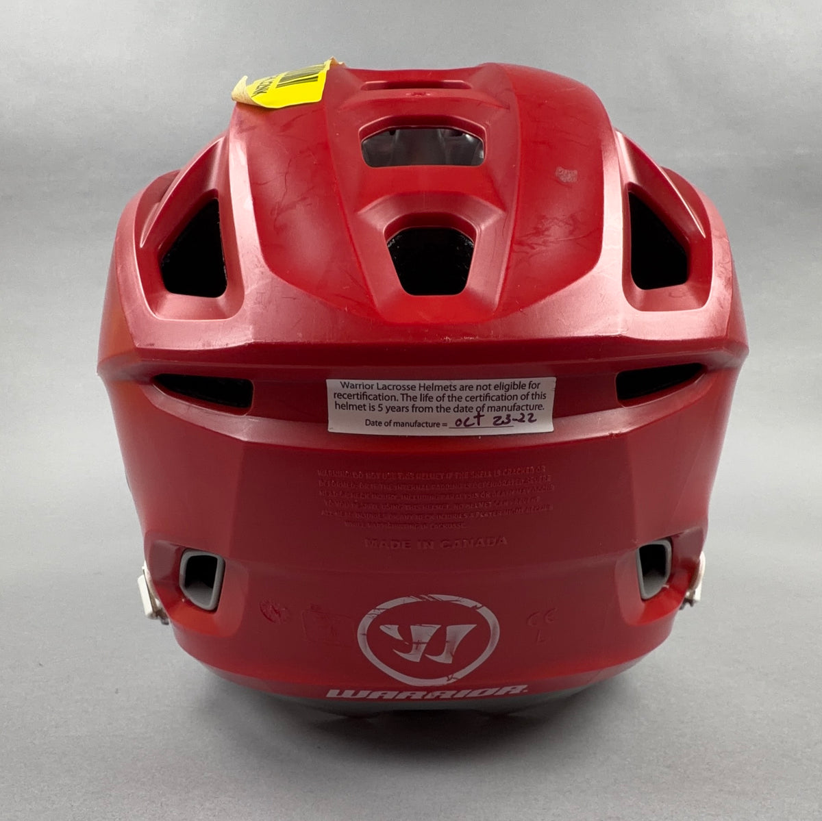 Warrior Burn OSFM Adjustable 22.5" to 24.5" Senior Lacrosse Helmet