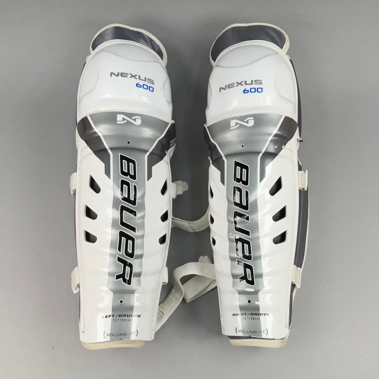 Bauer Nexus 600 Senior 15" Hockey Shin Guards
