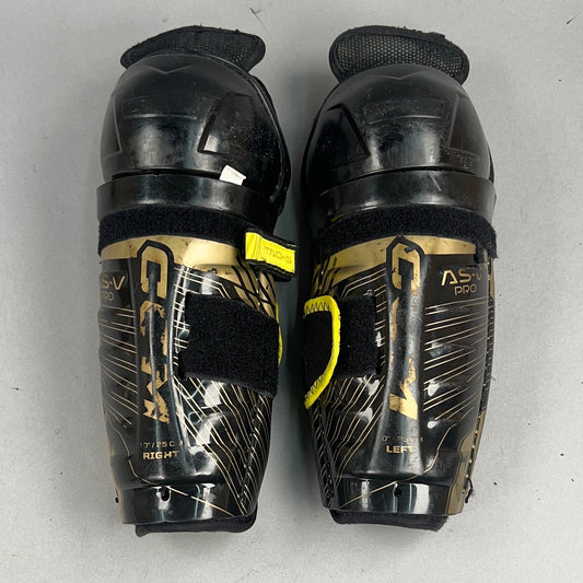 CCM AS-V Pro Youth 10" Hockey Shin Guards