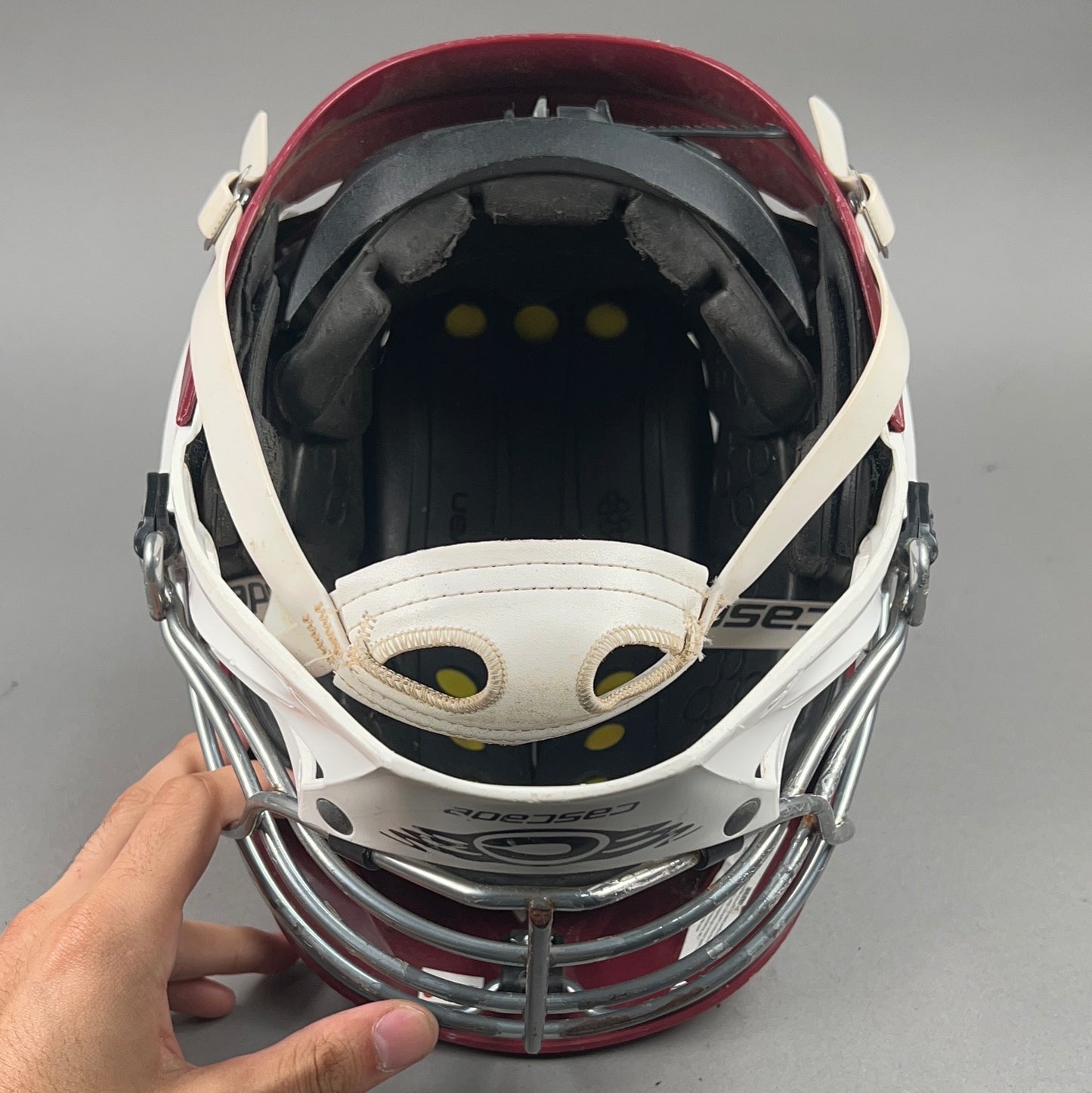 Cascade R OSFM Adjustable 21.5" to 24" Lacrosse Helmet