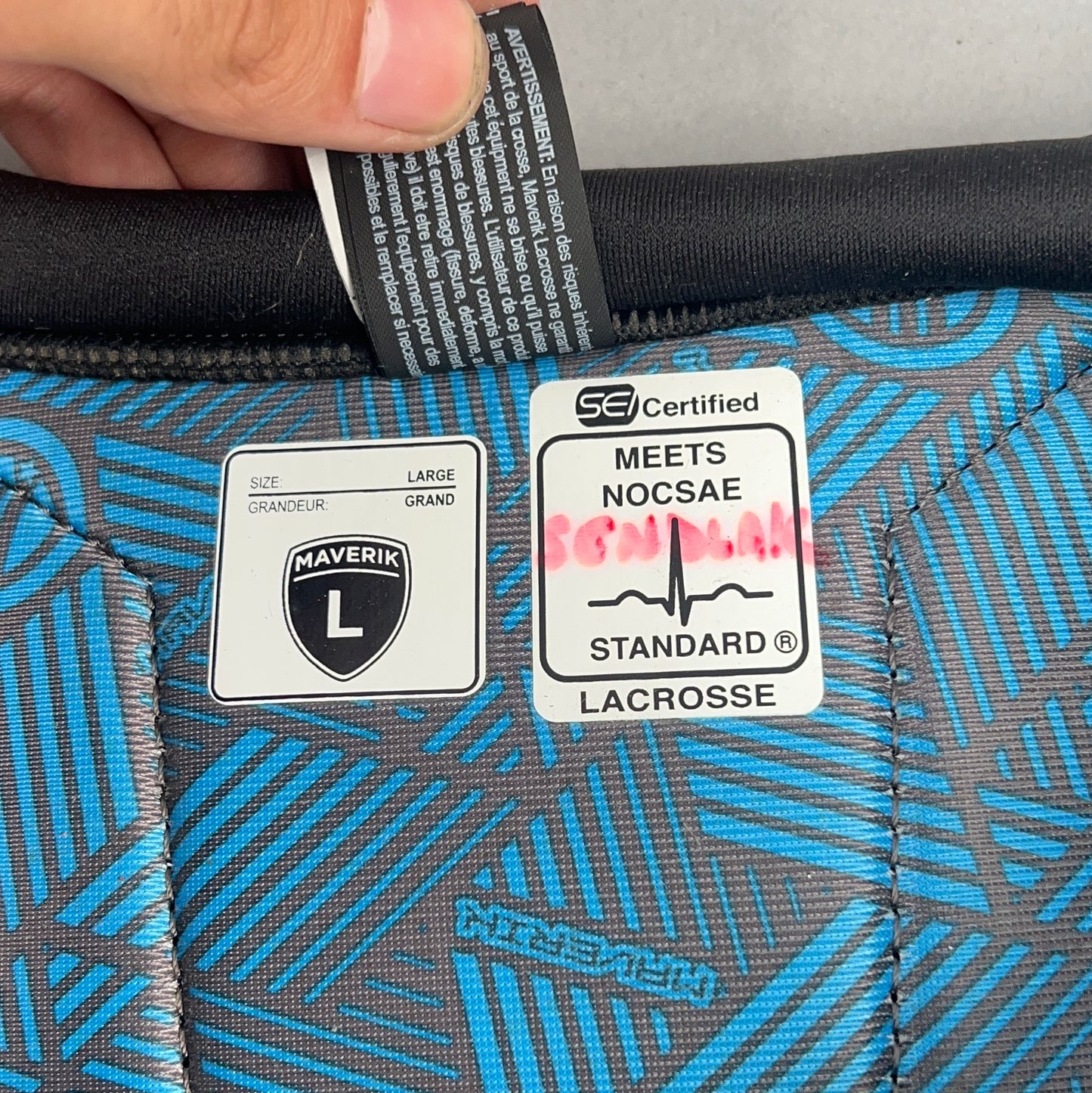 Maverik Charger EKG Youth Large Lacrosse Shoulder Pads