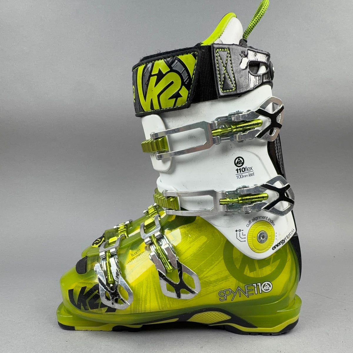 K2 Spyne 110 Size 25.5-25.5 Mens Ski Boots