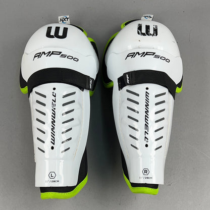 Winnwell AMP 500 Junior 11" Hockey Shin Guards
