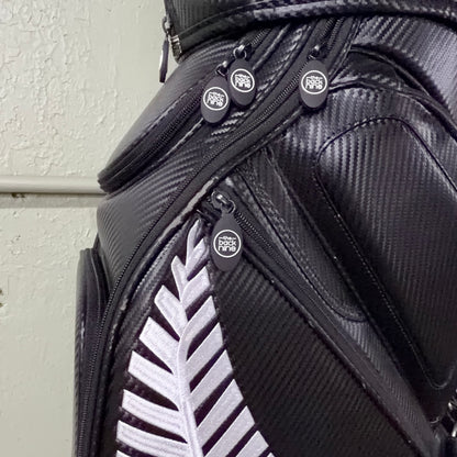 The Back Nine Limited Edition Kiwi Black Championship TB03 Black Golf Bag