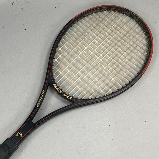 Dunlop Black Max Vintage Tennis Racquet 4 1/2" Grip & Head Size