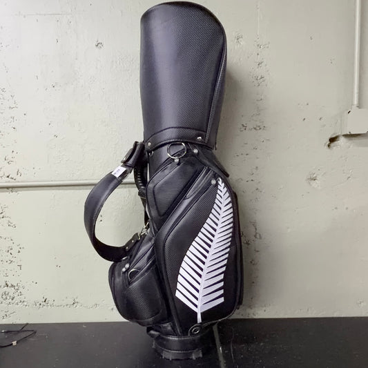 The Back Nine Limited Edition Kiwi Black Championship TB03 Black Golf Bag
