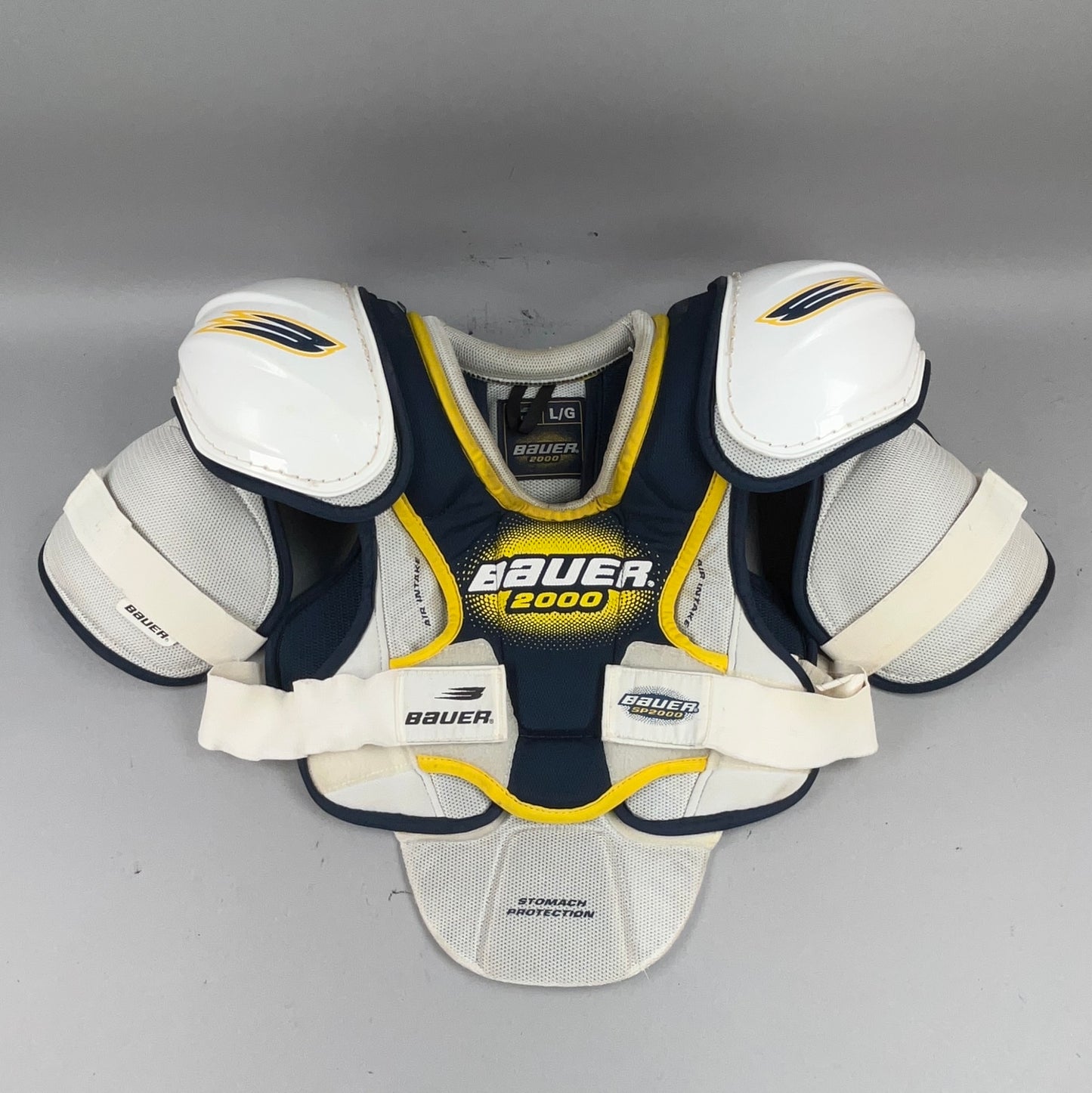 Bauer 2000 Junior Large Vintage Hockey Shoulder Pads