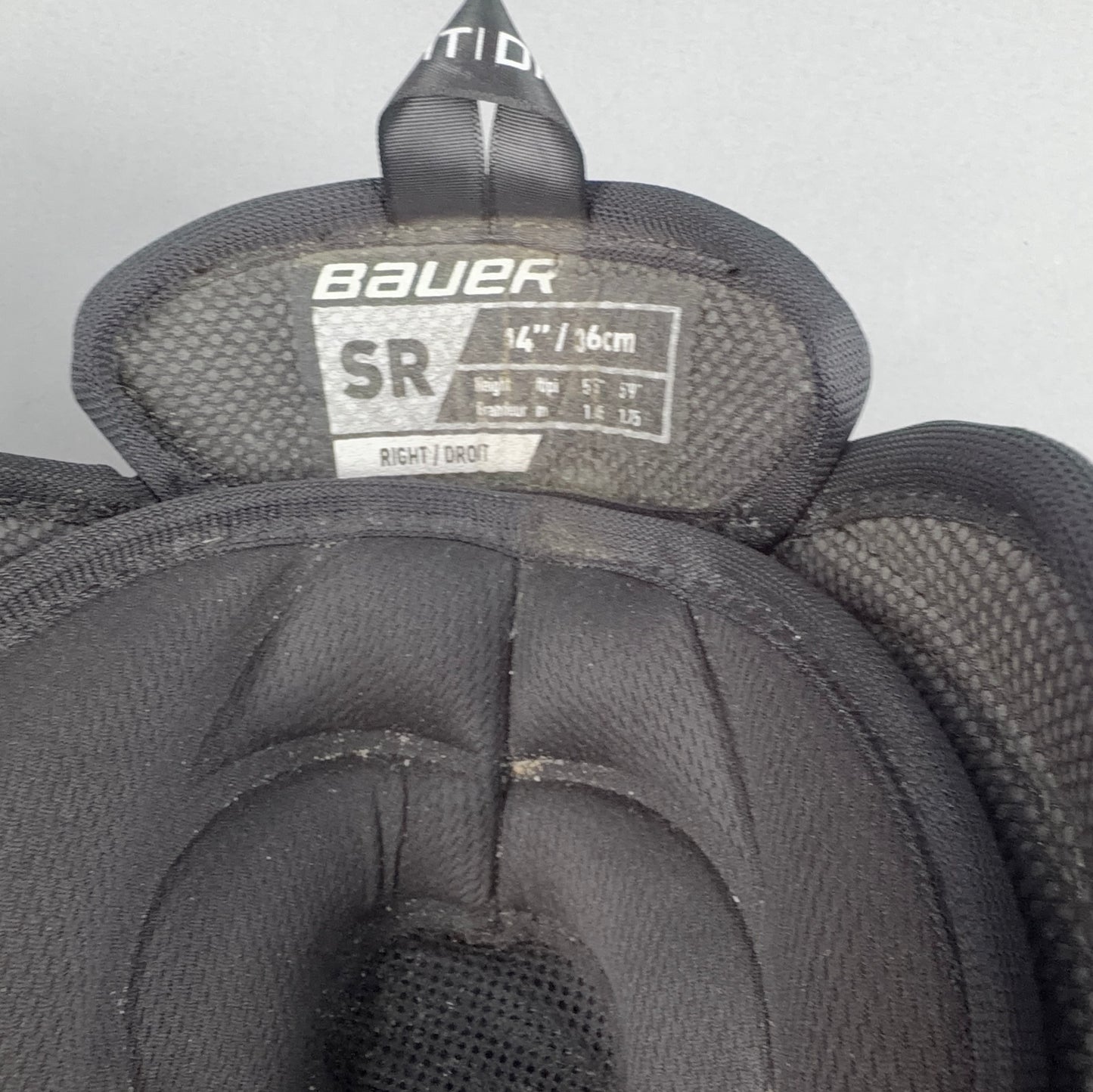 Bauer Vapor 2X Intermediate 14" Hockey Shin Guards
