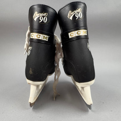 CCM Champion 90 Size 1 Vintage Hockey Goalie Skates