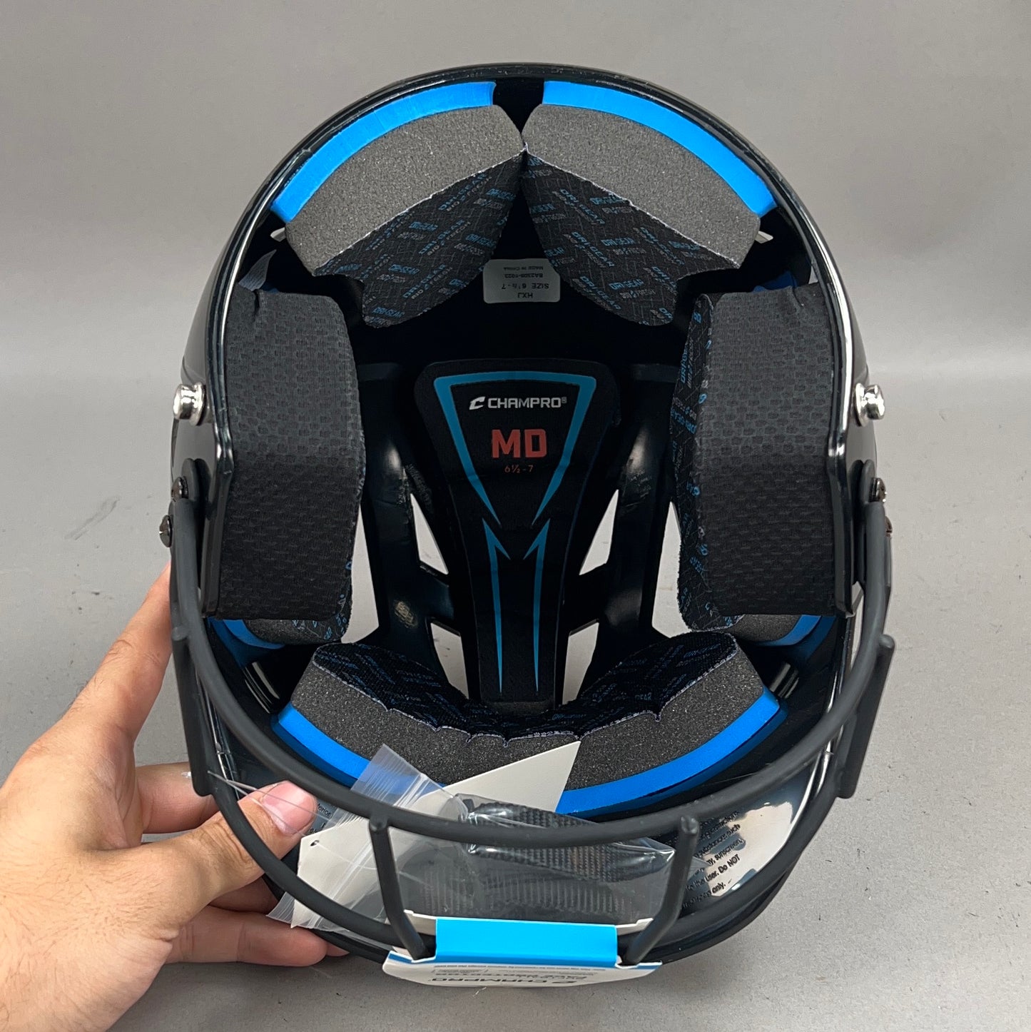 Champro HX Medium 6 1/2" to 7" Junior Softball Batting Helmet