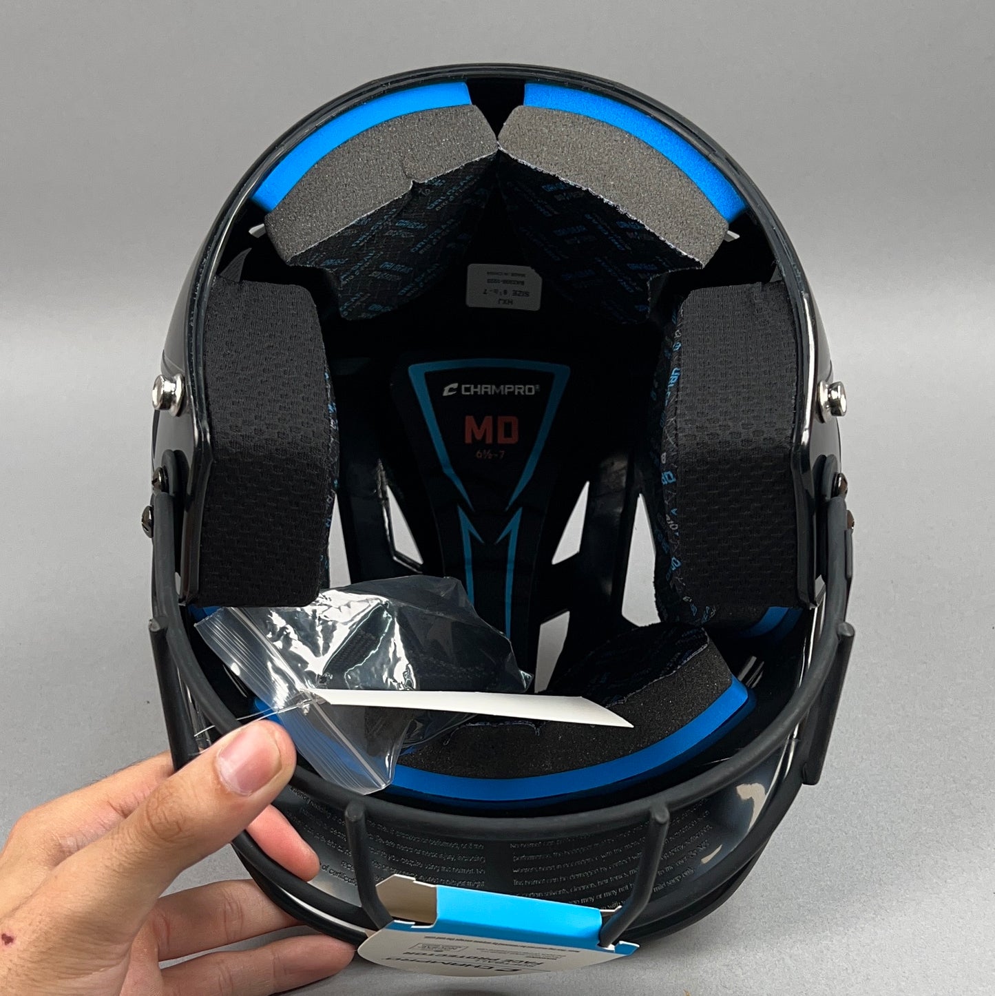 Champro HXJ Medium 6 1/2" to 7" Junior Softball Batting Helmet
