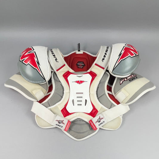 Mission Fuel 90 Senior Large Vintage Hockey Shoulder Pads