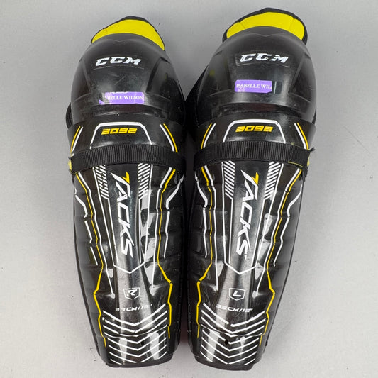 CCM Tacks 3092 Intermediate 13" Hockey Shin Guards